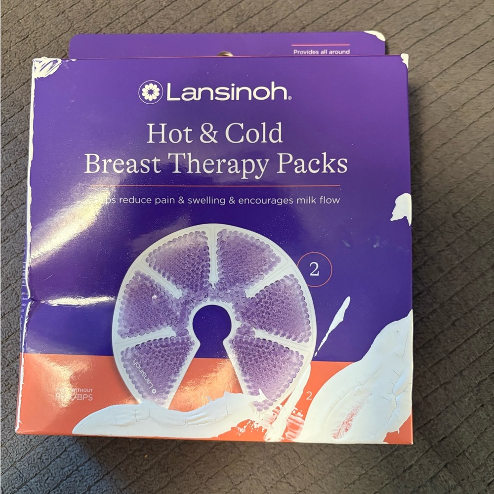 Lansinoh Purple and White Therapy Packs